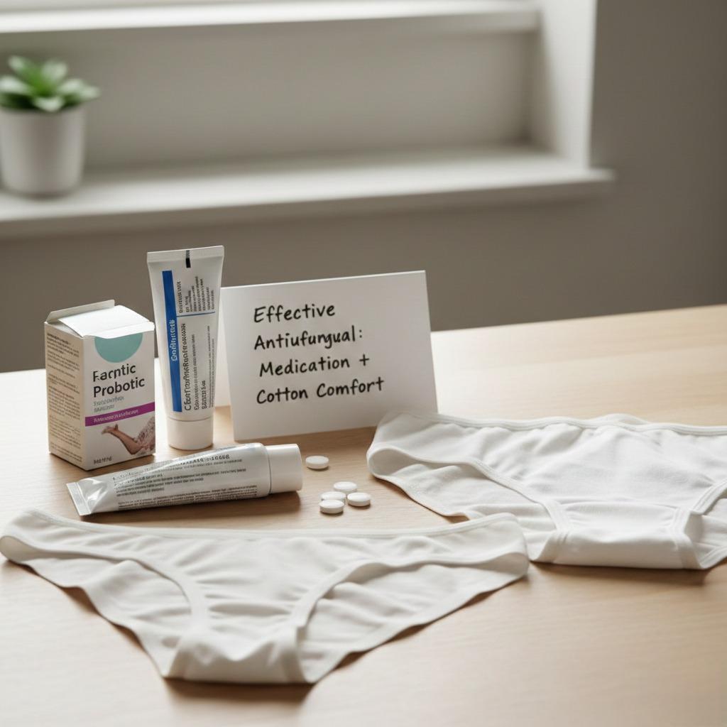 Mô tả hình ảnh: Hình ảnh minh họa về quần lót cotton và các cách vệ sinh đúng cách.