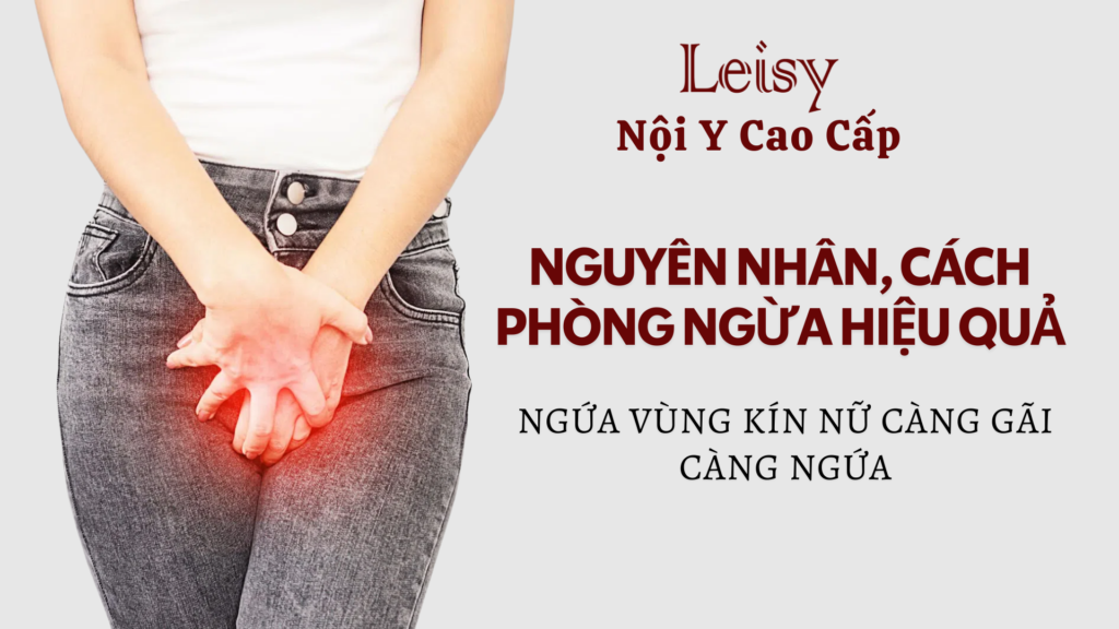 Ngứa vùng kín nữ càng gãi càng ngứa
