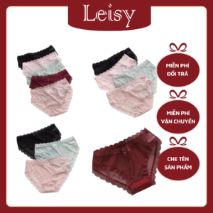 Quần lót Nữ Ren Lưới Sexy Thoáng Mát Tôn Dáng Gợi Cảm Leisy - LSN0328