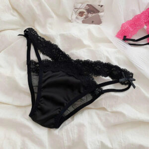 Quần lót nữ ren nơ Leisy kiểu pháp cạp thấp ren bướm sexy – LSN03386