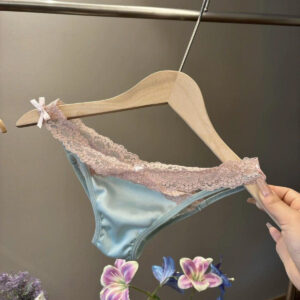 Quần lót nữ ren nơ Leisy kiểu pháp cạp thấp ren bướm sexy – LSN03386